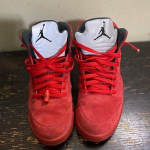 Jorden’s 5’s red